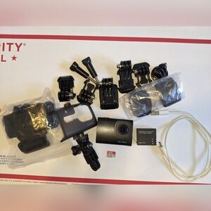 Crosstour CT9700 Action Camera 4K50fps 20MP WiFi Touch Screen Sports Camcorder